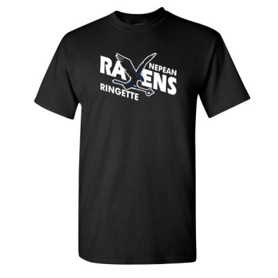 Gildan Unisex Ravens Ringette Crest Printed T-Shirt Thumbnail