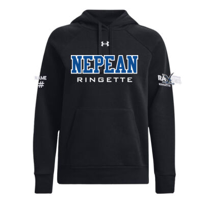 UA Women's Nepean Ringette Twill & Embroidered Rival Fleece Hoodie Thumbnail