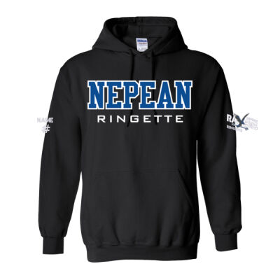 Gildan Unisex Nepean Ringette Twill & Embroidered Hoodie Thumbnail